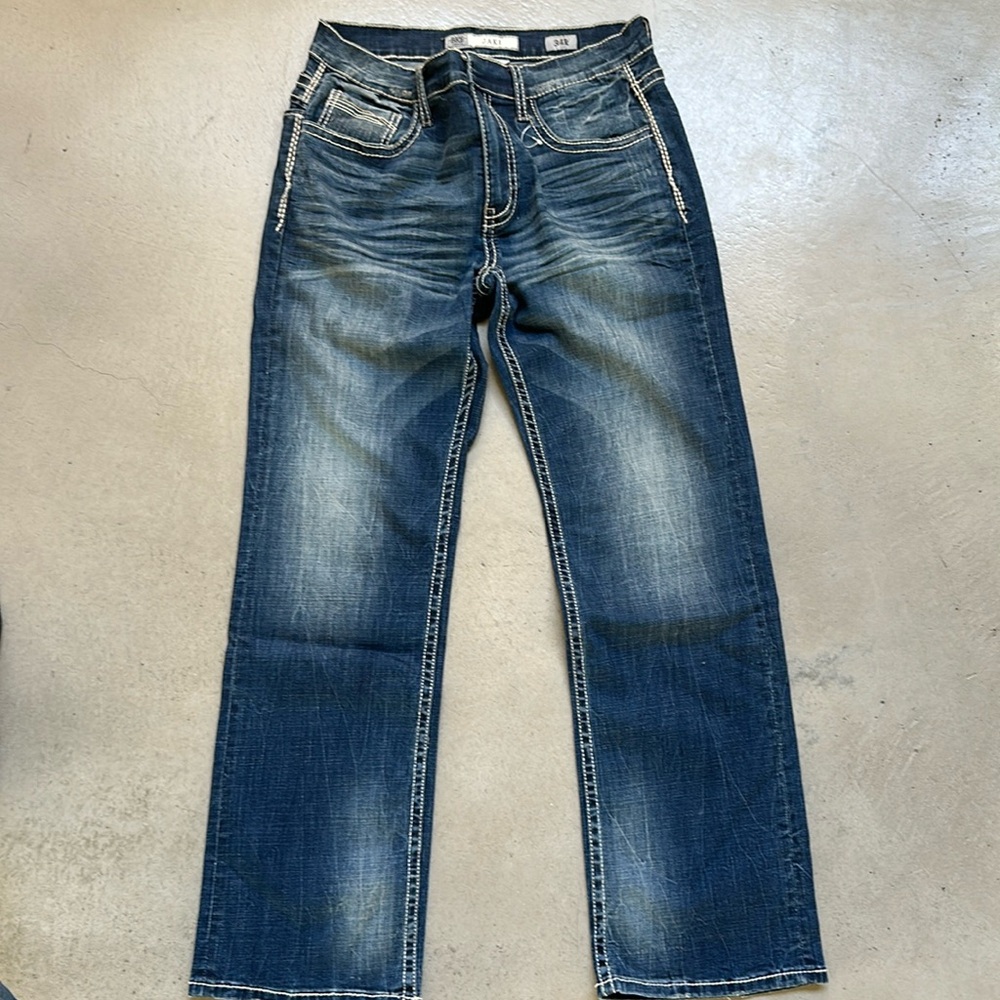 BKE denim jeans. Bootleg